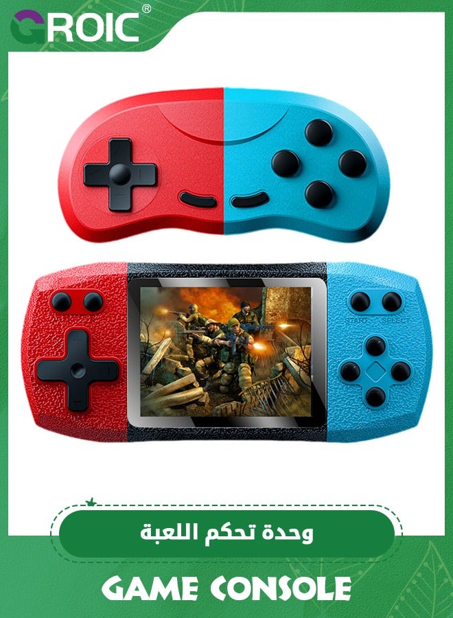 Compare Retro Handheld Video Game Console with 620 Classic Games, Micro USB Rechargeable, 3 Inch LCD Screen, MultiPlayer and TV Support at KSA Price
