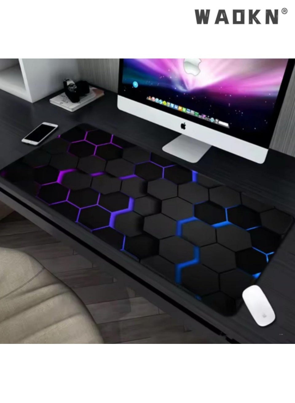 Large Gaming Mouse Pad L Non-Slip Mouse Pad…