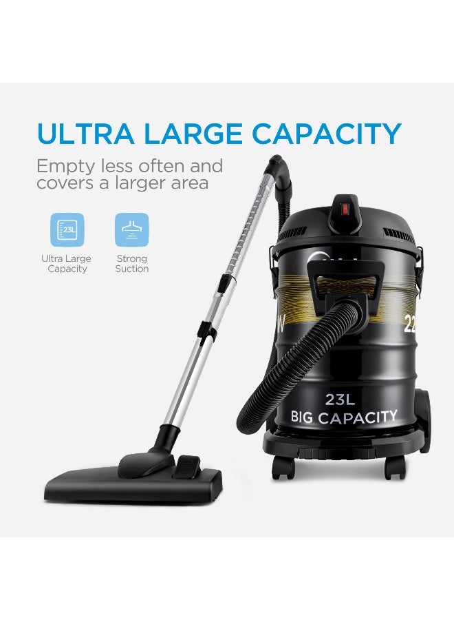Midea Drum Vacuum Cleaner 23 L 2200 W MDVC23…