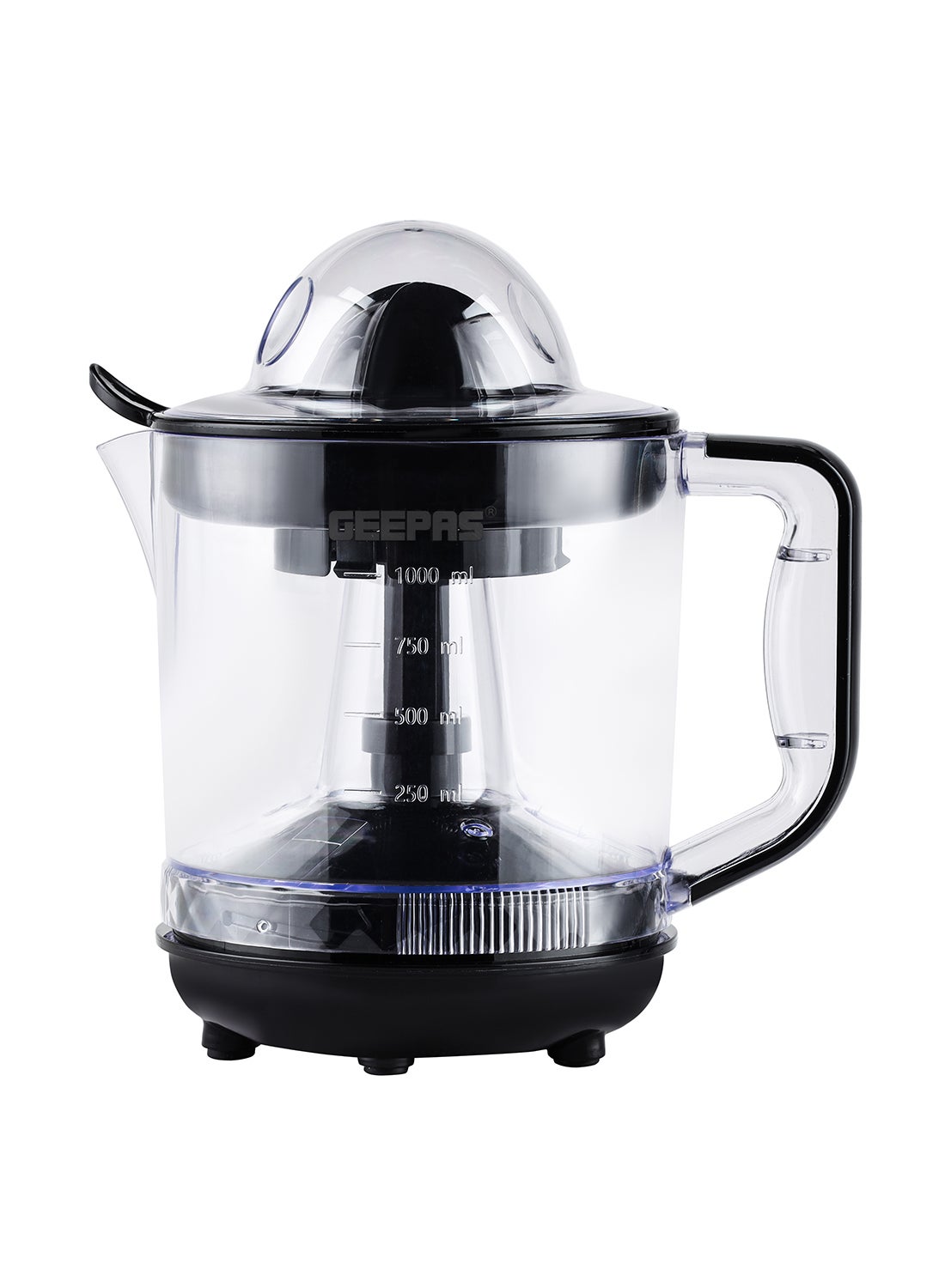 Compare 1 L Citrus Juicer 25 W| Set includes 2  Cones, Jar and a Transparent Lid| Automatic Juicer for making Orange Juice, Lemon, and so on| Plastic Body with NonSlip Feet| 2 Years Warranty 1 L 25 W GCJ at KSA Price