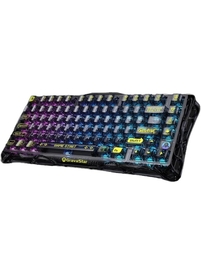 GravaStar Mercury K1 Lite 75% Gaming Keyboard,…