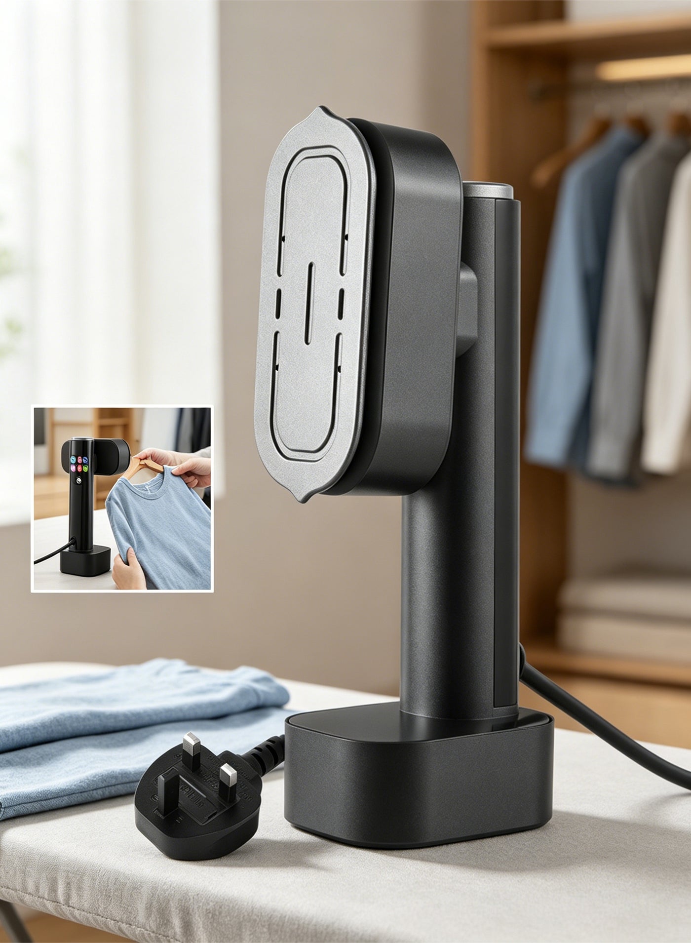 Handheld Garment Steamer for Clothes, 2 in…