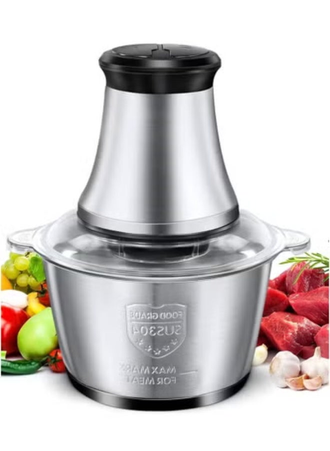 Compare Electric Meat Grinder & Food Processor 1000W – 3.8L Stainless Steel Chopper with 4 Sharp Blades, Sausage Stuffer for Home Kitchen at KSA Price