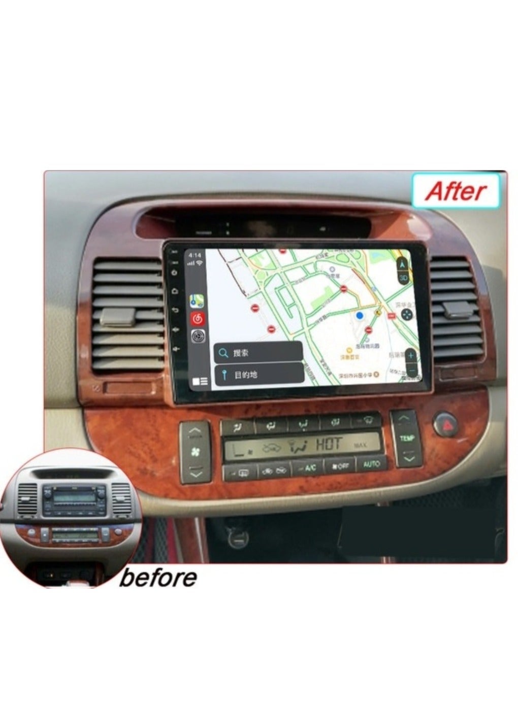 Toyota Camry 2001-2005 Car Stereo Android Screen…