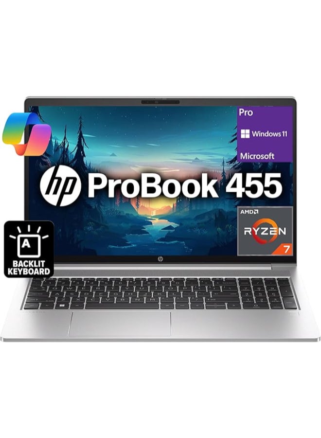 (Upgraded Version) ProBook 455 G10 (2024) Laptop…