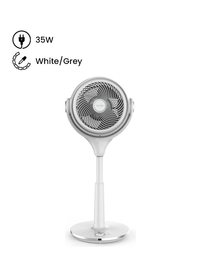 Compare 3 Blades Pedestal Fan 35 W CF254 WhiteGrey at KSA Price