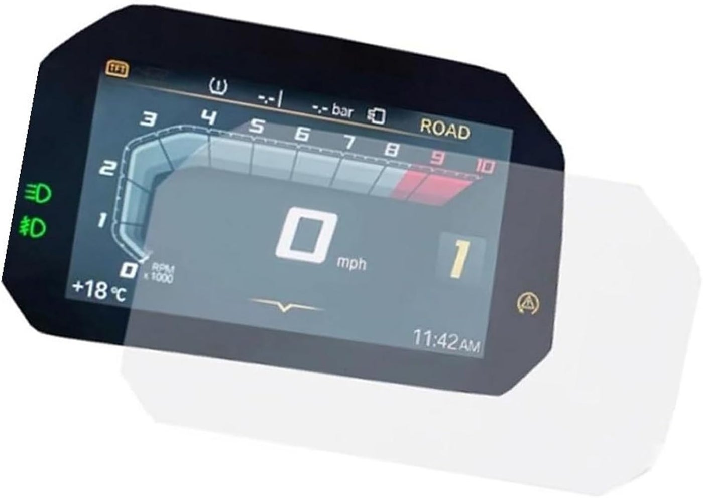 Wivplex Motorcycle Instrument Cluster Screen Protector