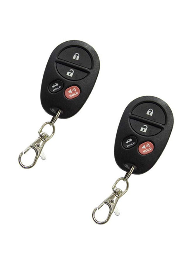Compare Platinum Pack of 2 Universal Remote Control NK325 Keyless Entry Systems | Car Door LockUnlock, and Trunk Release at KSA Price