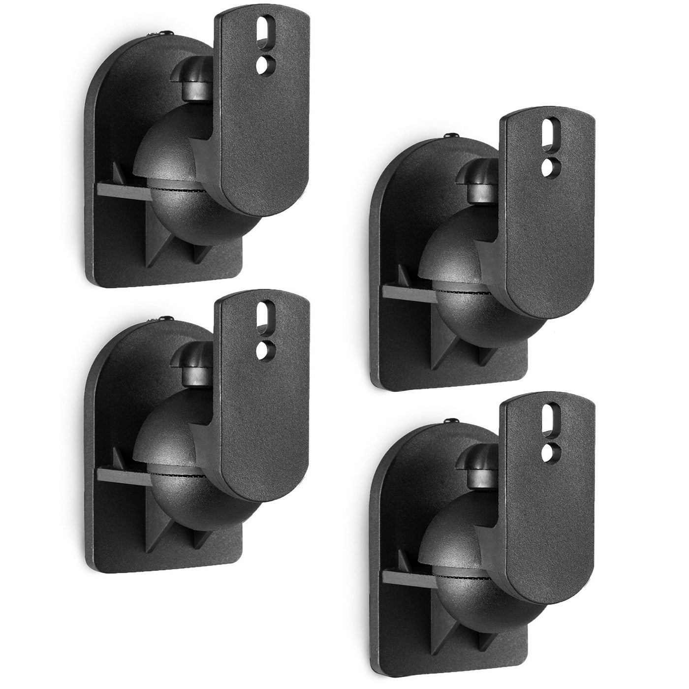 Compare WALI Speaker Wall Mounts, Bookshelf Speaker Wall Mount Brackets, Surround Sound Speaker Mounts, Hold up to 7.7 lbs, SWM402, 4 Pack, Black at KSA Price