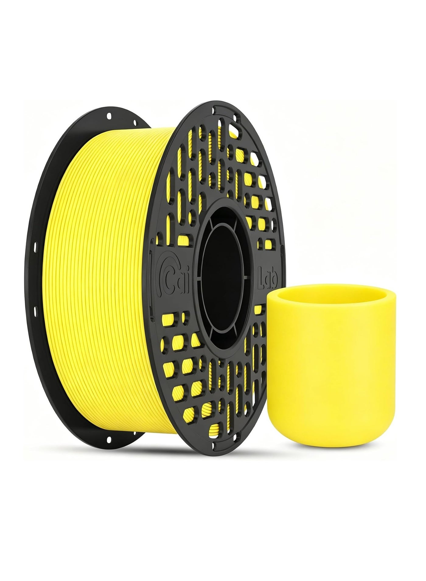 Compare PLA+ Filament 1.75mm, CaiLab Multicolor 3D Printing Filament, ±0.02mm Accuracy, Tough & Tangle Free, Low Warping, for Most FDM 3D Printer, 1KG Spool Yellow at KSA Price