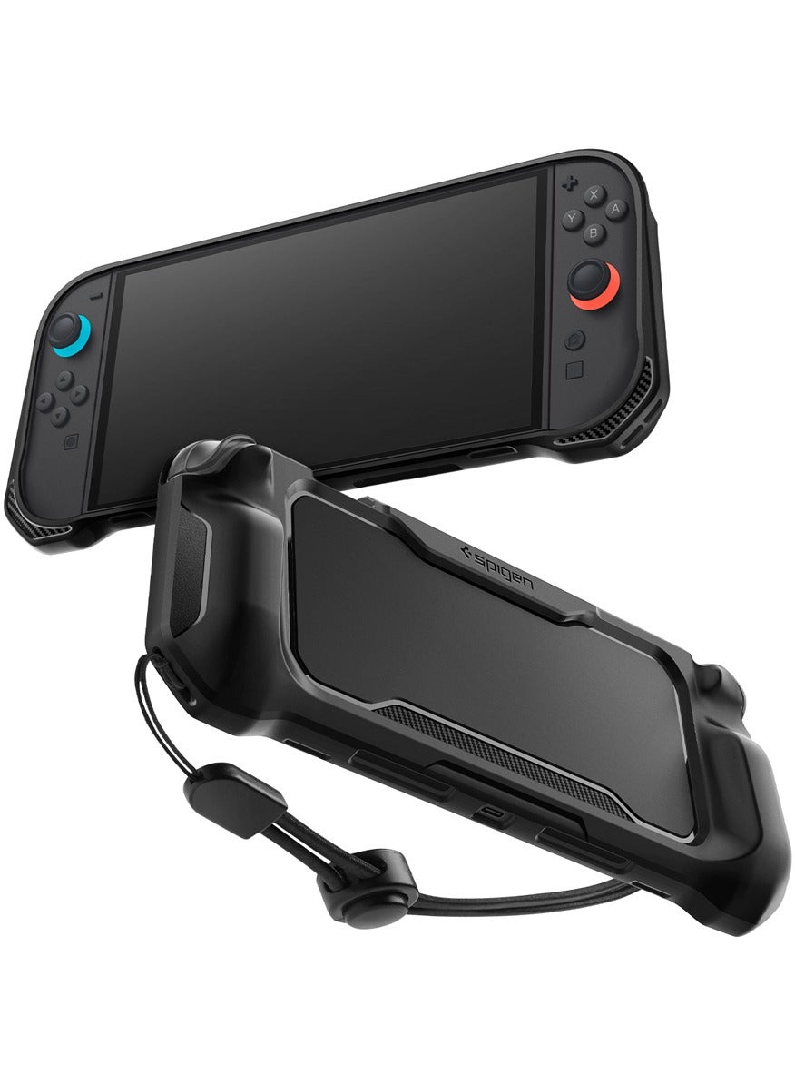 Compare Rugged Armor Nintendo Switch 2 Case Cover 2025 Protective Handheld Case with Ergonomic Grip & Strap Not Compatible with Switch Dock  Matte Black at KSA Price
