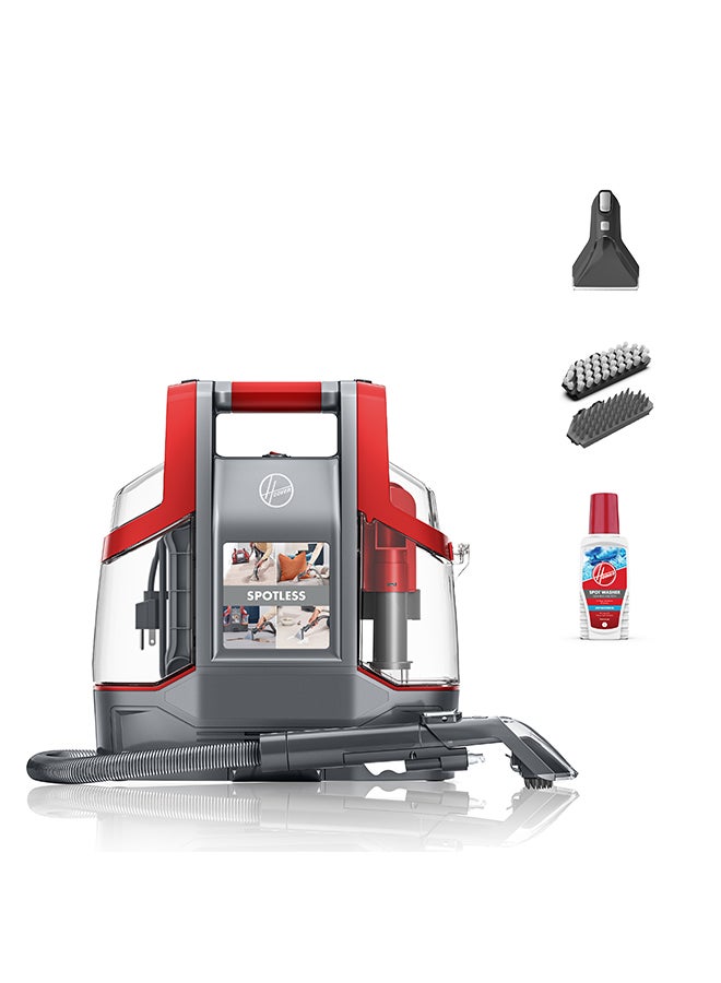 Compare Spotless Carpet Cleaner, Portable Lightweight Carpet & Upholstery Multi Surfaces Cleaner For Car Seats, Sofa, Carpets, Outdoor & More – 400 W CDCWCSMR Red at KSA Price