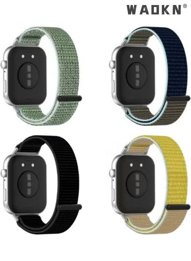 4 pcs Nylon Woven Strap, Suitable For Huawei Fit 3/Fit…