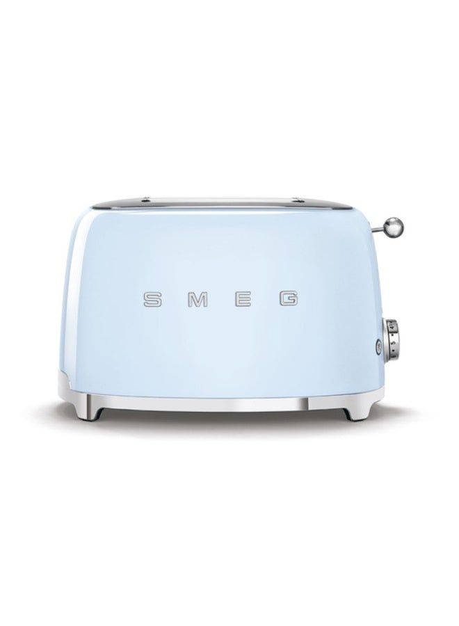 Compare Smeg 50s Style Aesthetic Toaster 2 slice Pastel Blue, Glossy TSF01PBEU 950 W TSF01PBEU blue at KSA Price