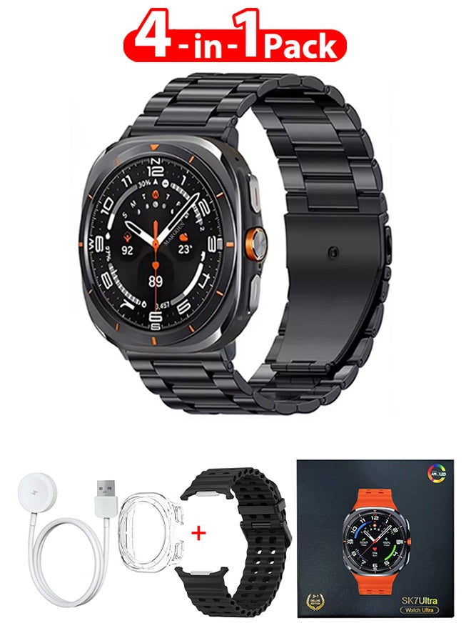 SK7 Ultra Smartwatch Bundle With Accessories Including…