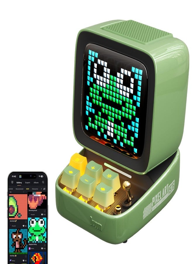 Divoom Ditoo Pro Bluetooth Mini Speaker - Green