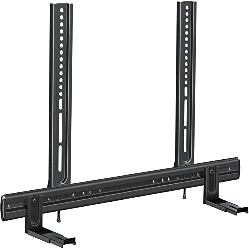 Compare Mounting Dream Soundbar Mount, Heavy Duty Soundbar Wall Mount for Sound Bars with HolesWithout Holes Up to 26.5 LBS, Soundbar Bracket Height Adjust, NoSlip Base Holder Extends 3.44”6.06”, MD5428 at KSA Price