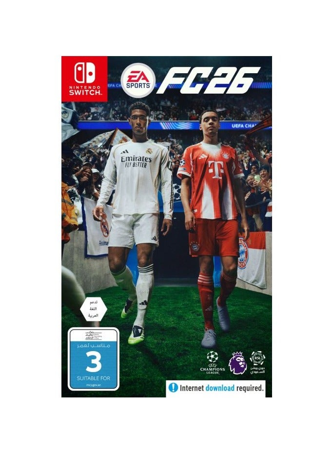 Compare FC 26  Standard Edition Switch  UAE version  Nintendo Switch at KSA Price