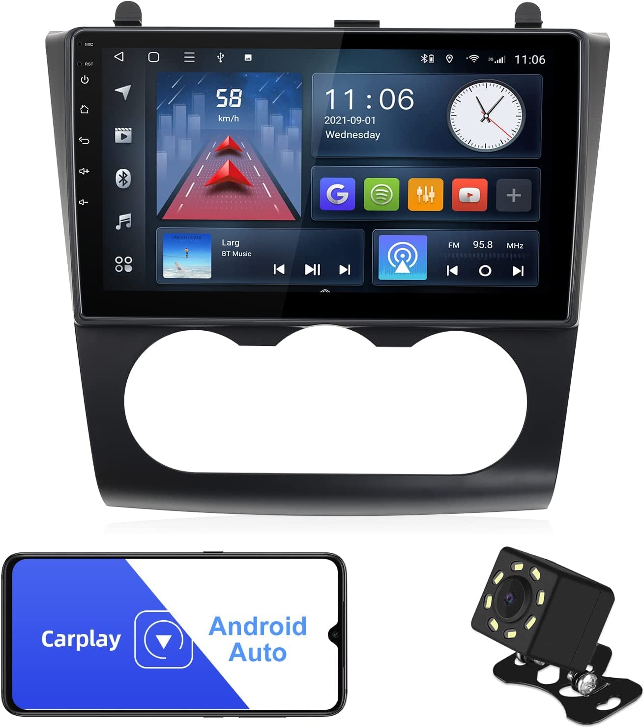 Aumume 9 Android 10 Car Radio for Nissan…