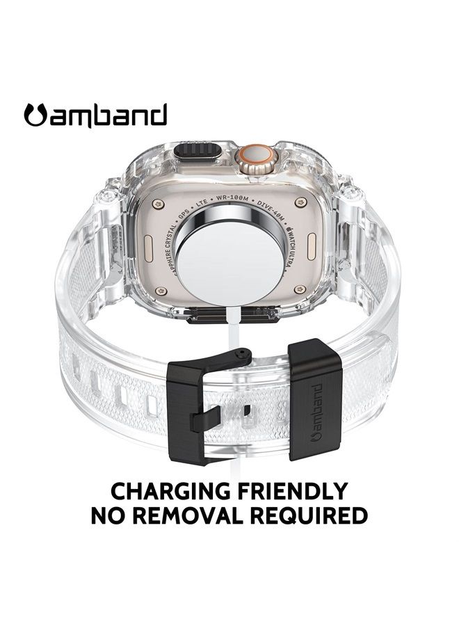 Bands Case Screen Protector Compatible with Apple…