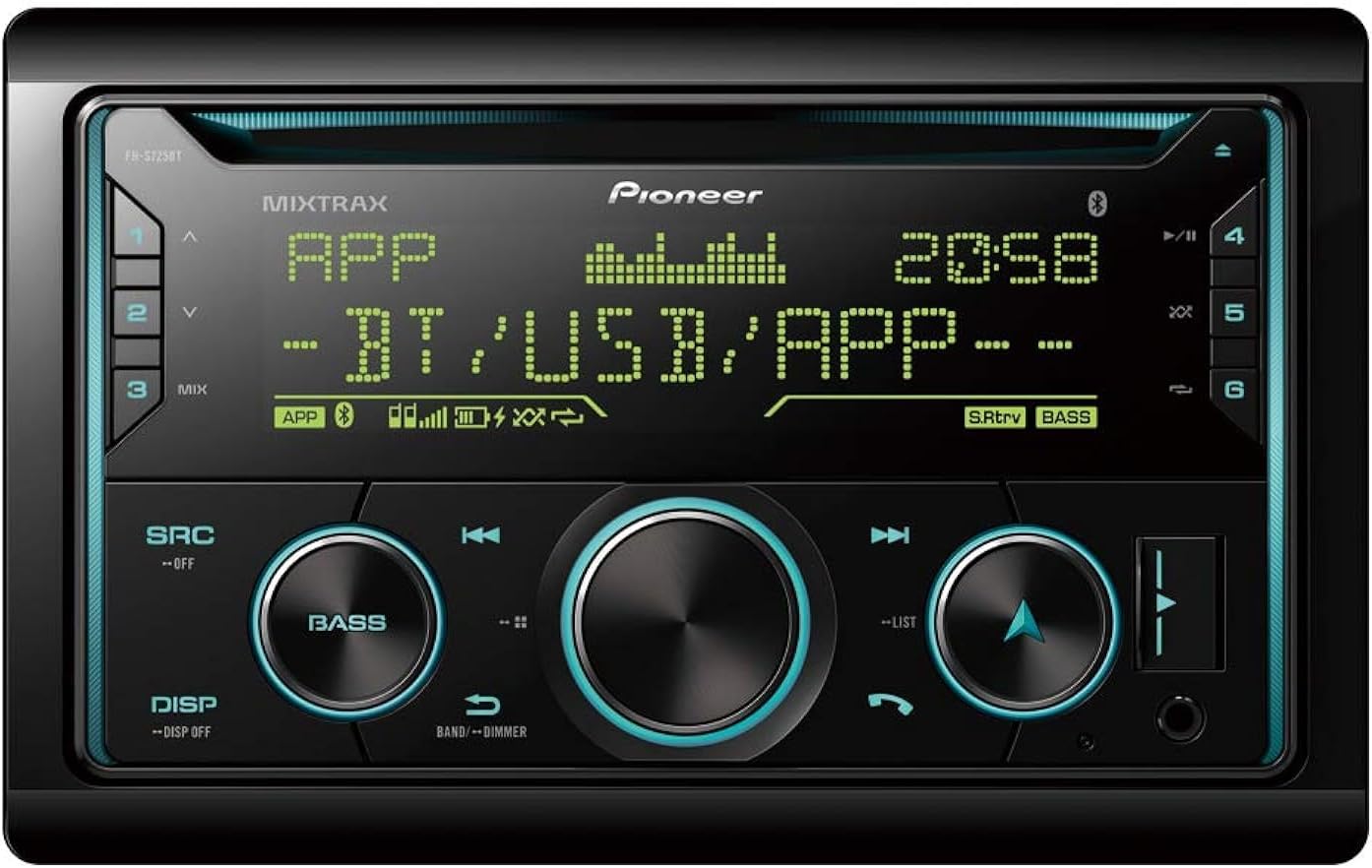 Compare Pioneer FHS725BT CD and Digital Media Receiver at KSA Price