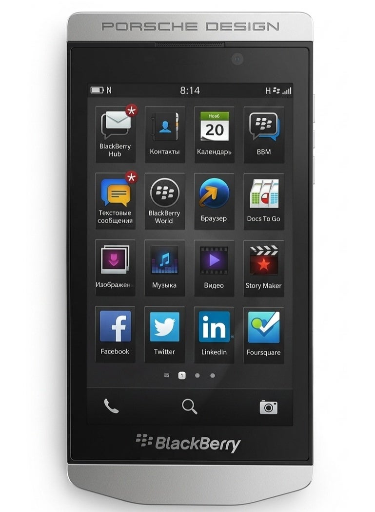 Compare BlackBerry Porsche Design P9982 at KSA Price