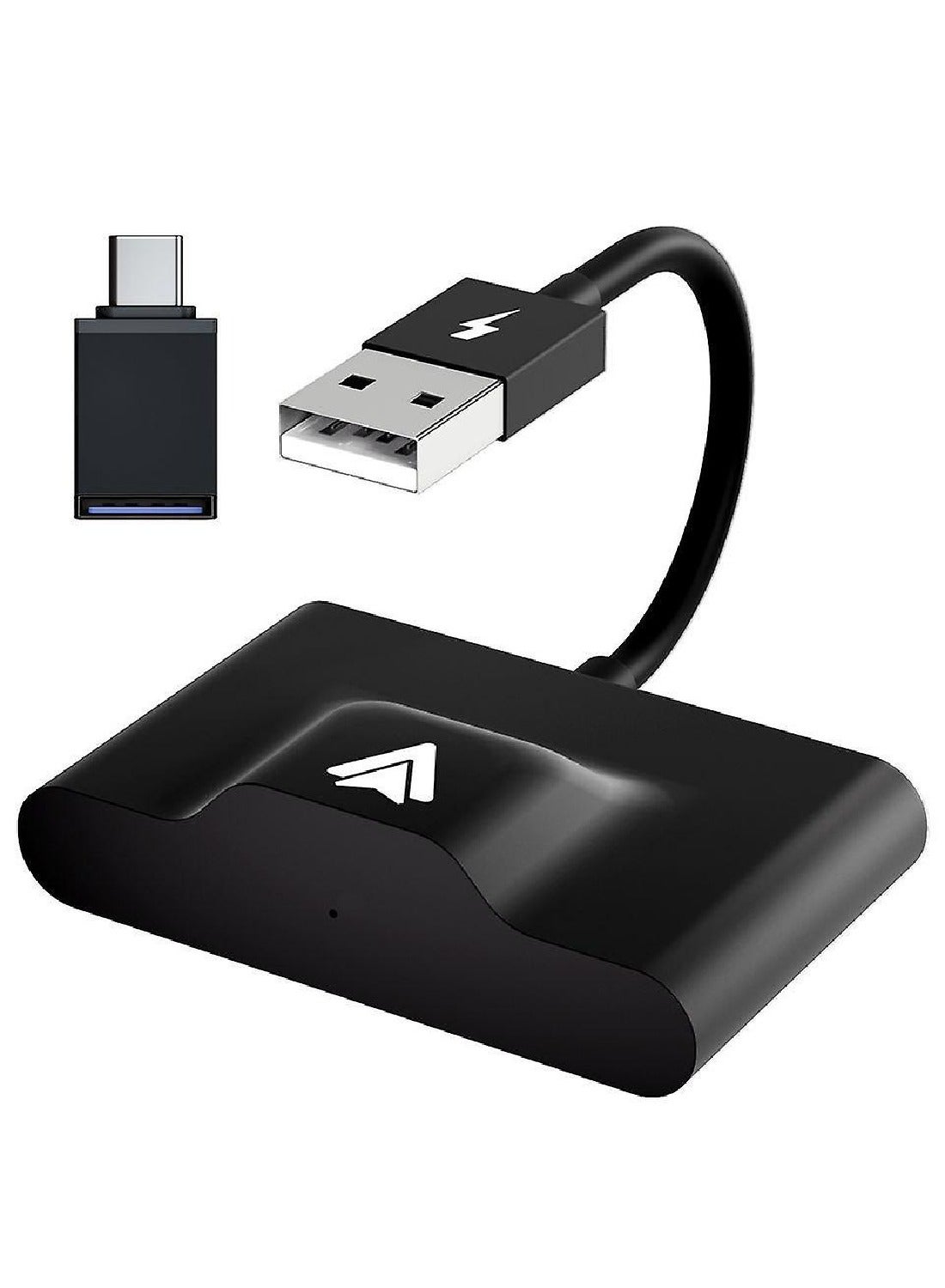Compare Wireless Carplay Android Auto Adapter, Black at KSA Price