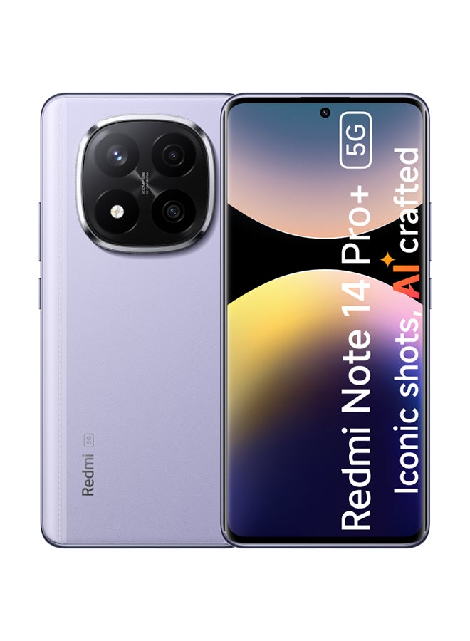 Compare Redmi Note 14 Pro+ 5G Dual SIM Lavender Purple 12GB RAM 256GB  Global Version at KSA Price