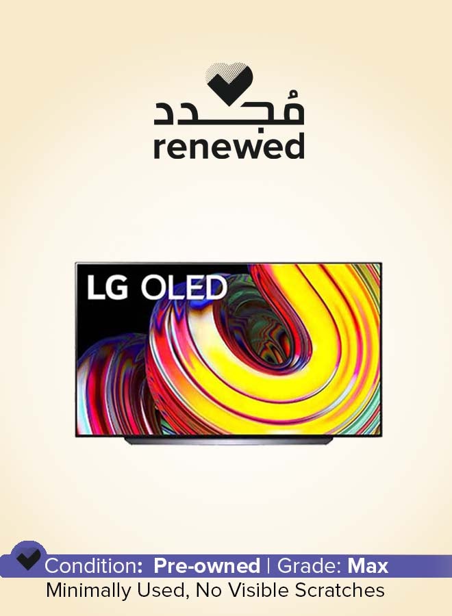 Compare Renewed  4K OLED TV 65 inch Series CS, a9 Gen5 4K Processor, GSync & FreeSync for gaming. 1ms response time. OLED65CS6LA black at KSA Price