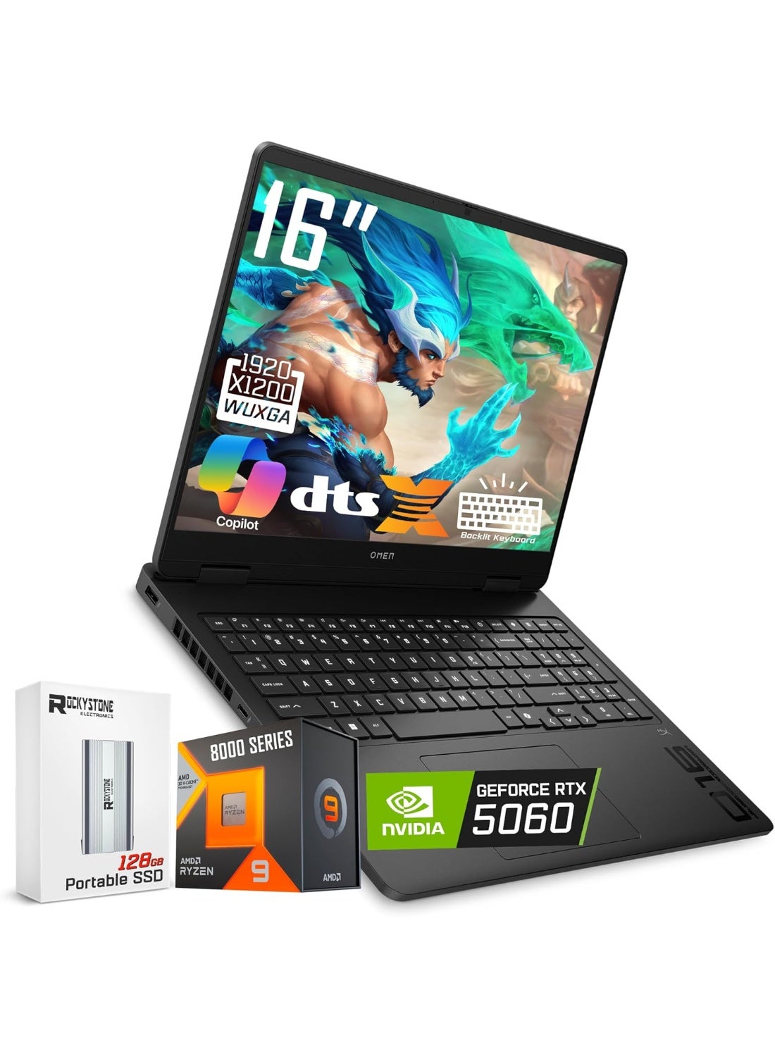 (Upgraded Version) OMEN 16 Gaming Laptop, 16