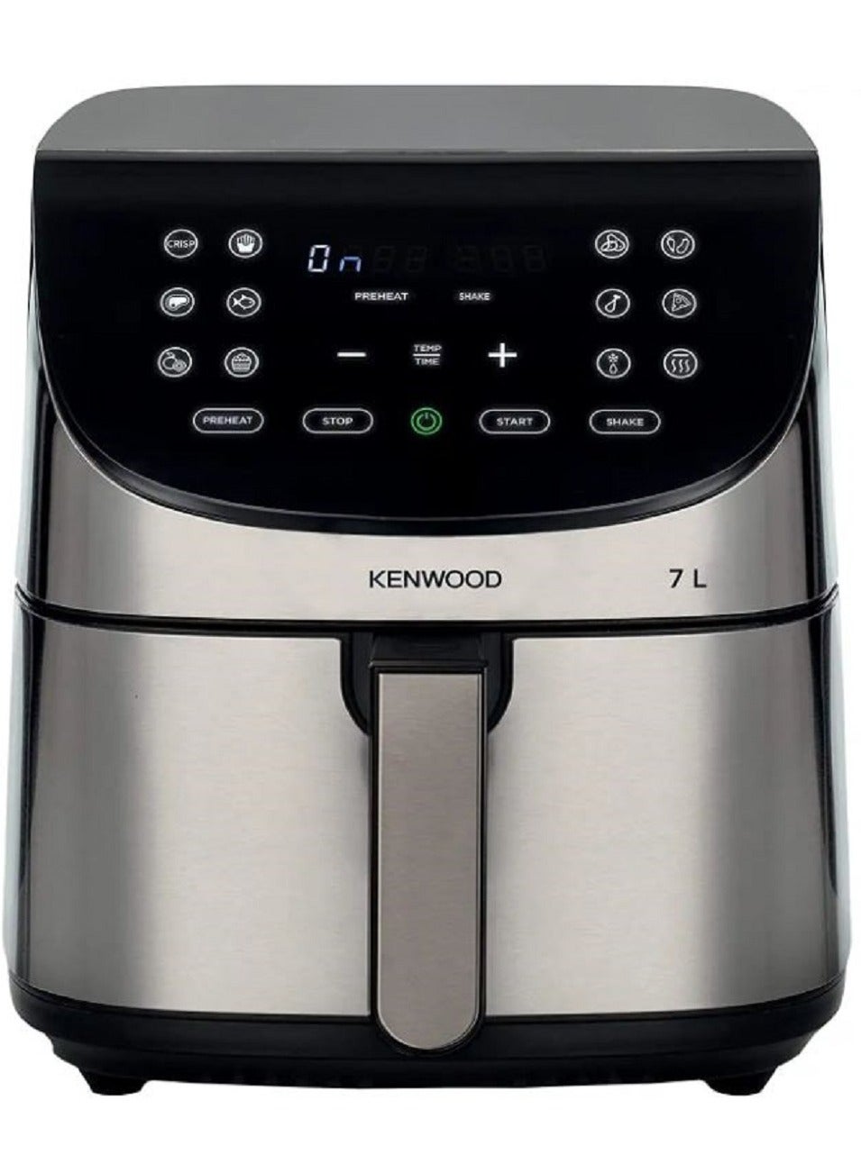 Compare Kenwood Air Fryer, 1800 Watt, 7 Liters, Silver  HFM80.000SS 7 L 1800 W HFM80.000SS sliver at KSA Price
