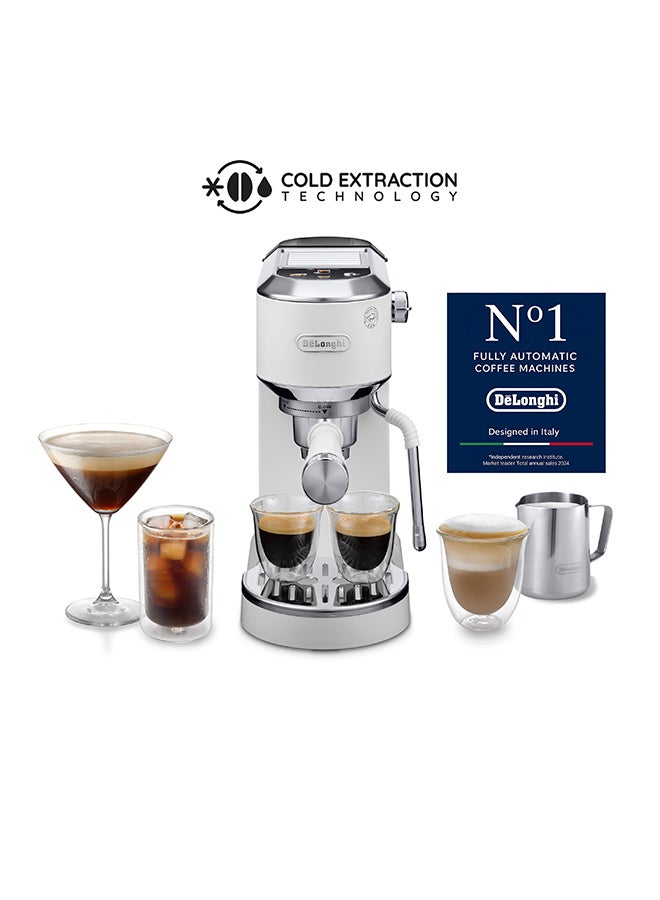 Dedica Duo EC890.WI, Barista Coffee Machine with…