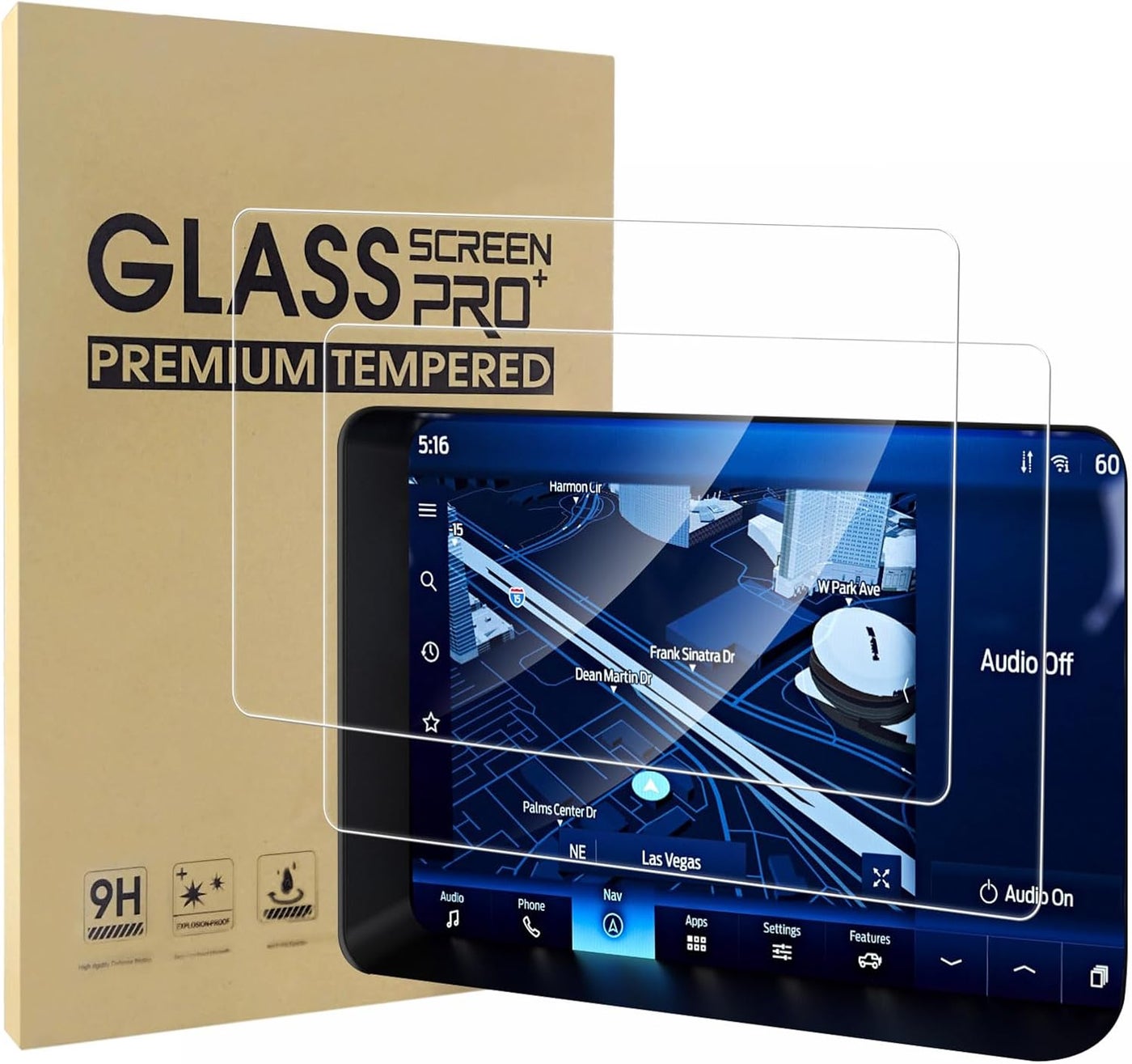 Compare Simpeak 2Pack 9H Screen Protector Compatible with Ford Bronco 2025 2024 2023 12Inch Touchscreen Accessories AntiScratch Sensitive Touch at KSA Price