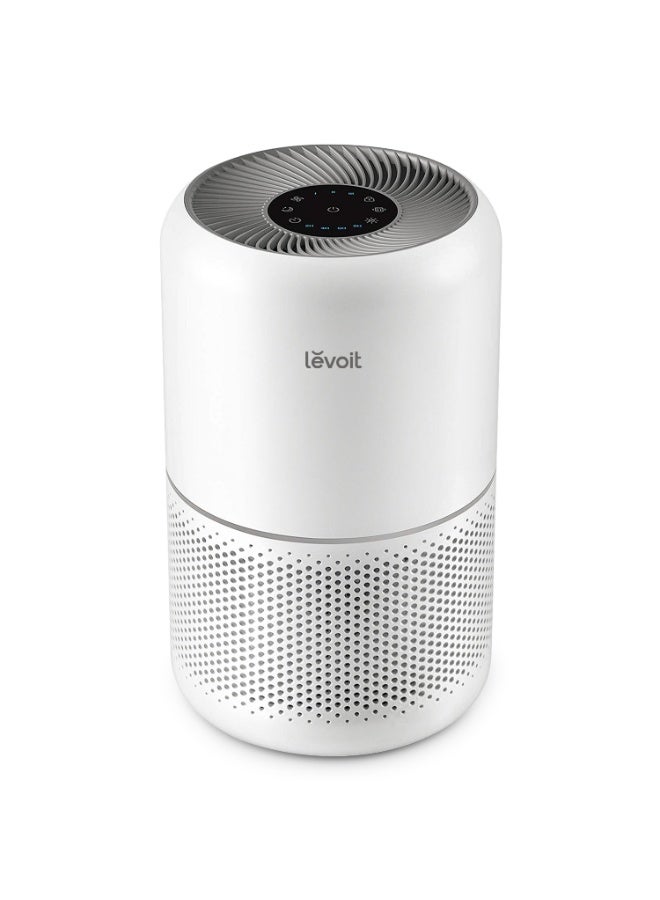 Compare Levoit Air Purifiers for Home Dust Smoke Pet Hair, Up to 40m², H13 True HEPA Air Filter with Timer, Sleep Mode, Ozone Free, 24dB Quiet Air Cleaner for Bedroom, Office, Core 300, White Core 300 white at KSA Price
