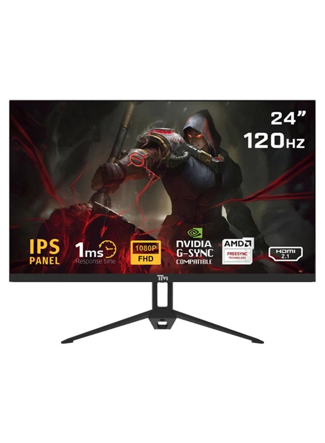 Compare 24 inch Eco Series 120hz, 1ms, FHD IPS Gaming Monitor HDMI 2.1 & DP1.4, Builtin Speakers, Adaptive Sync Support, Low Blue Light, TM24FHD120IPS Black at KSA Price