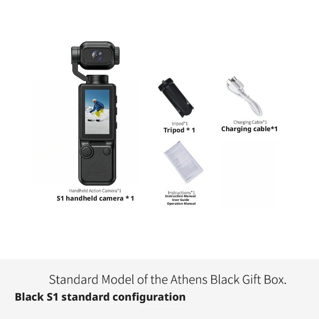 Pocket Handheld 2MP Sports Action Camera with Anti-Shake…