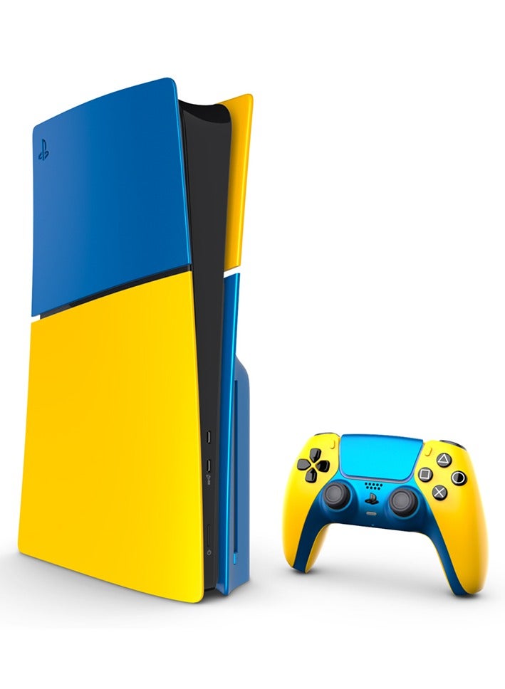 Compare MERLIN CUSTOMIZED PLAYSTATION 5 SLIM DESIGN DISC EDITION 1TB SINGLE CONTROLLER MACAW at KSA Price