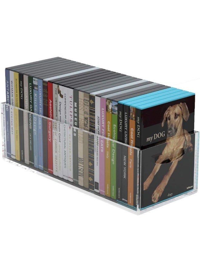Compare DVDCD Storage Box Case, Acrylic Storage Container for BluRays, Small BooksBooklets, Video Game Cases and Video Game Controllers, Storage Organizer for CountertopKitchenBathroomCabinet at KSA Price