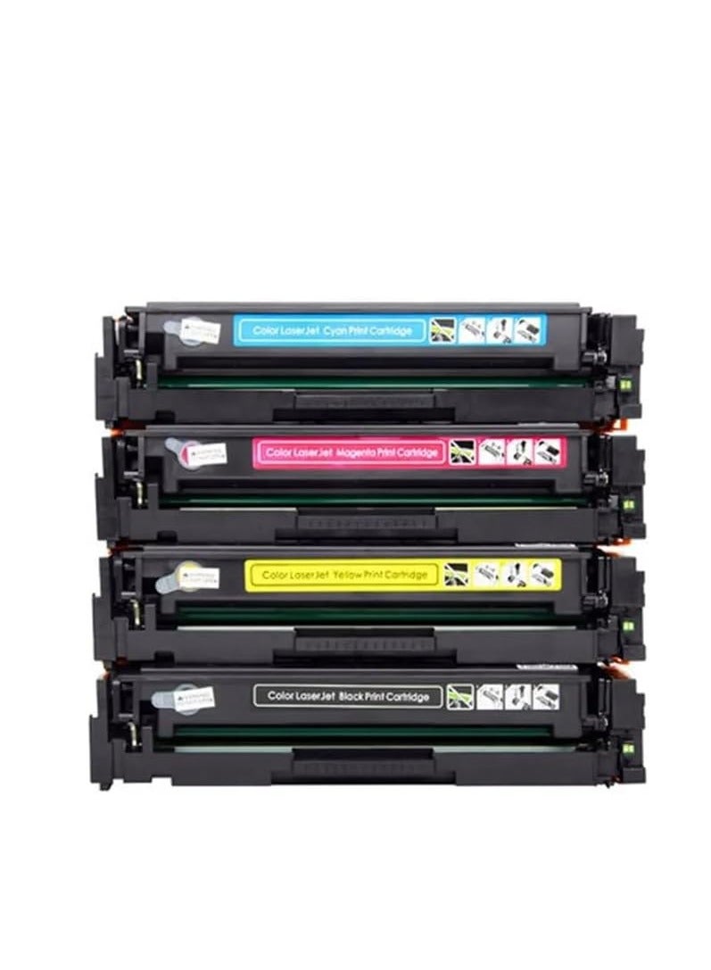 Compare Compatible for 203X 203A CF540X CF541X CF542X CF543X CF540A High Yield Toner Cartridge replacement for LaserJet Pro M254dw M254nw, MFP M281fdw M281fdn, MFP M280nw at KSA Price