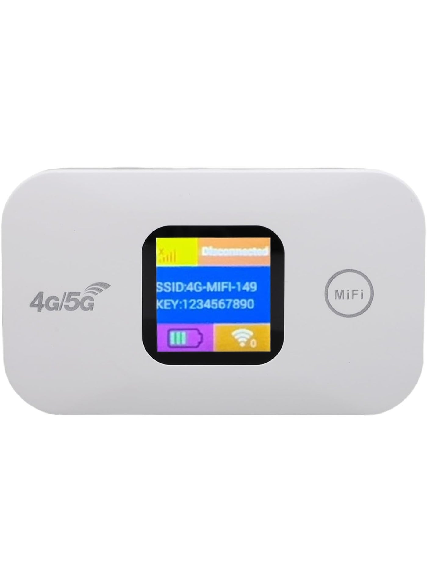 Portable 4G 5G WiFi Mobile Router with SIM…