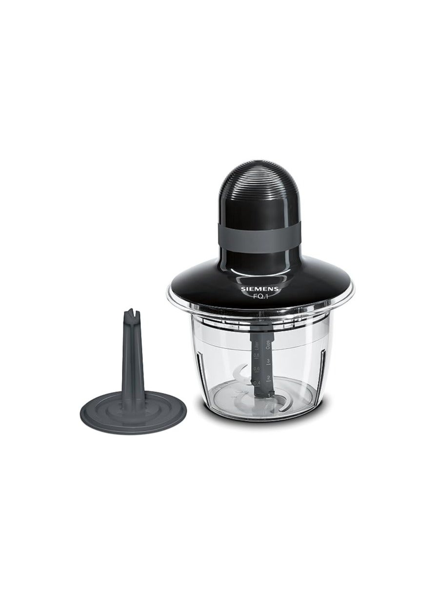 MR008B1 Blender Stainless Steel Black-Grey Easy To…