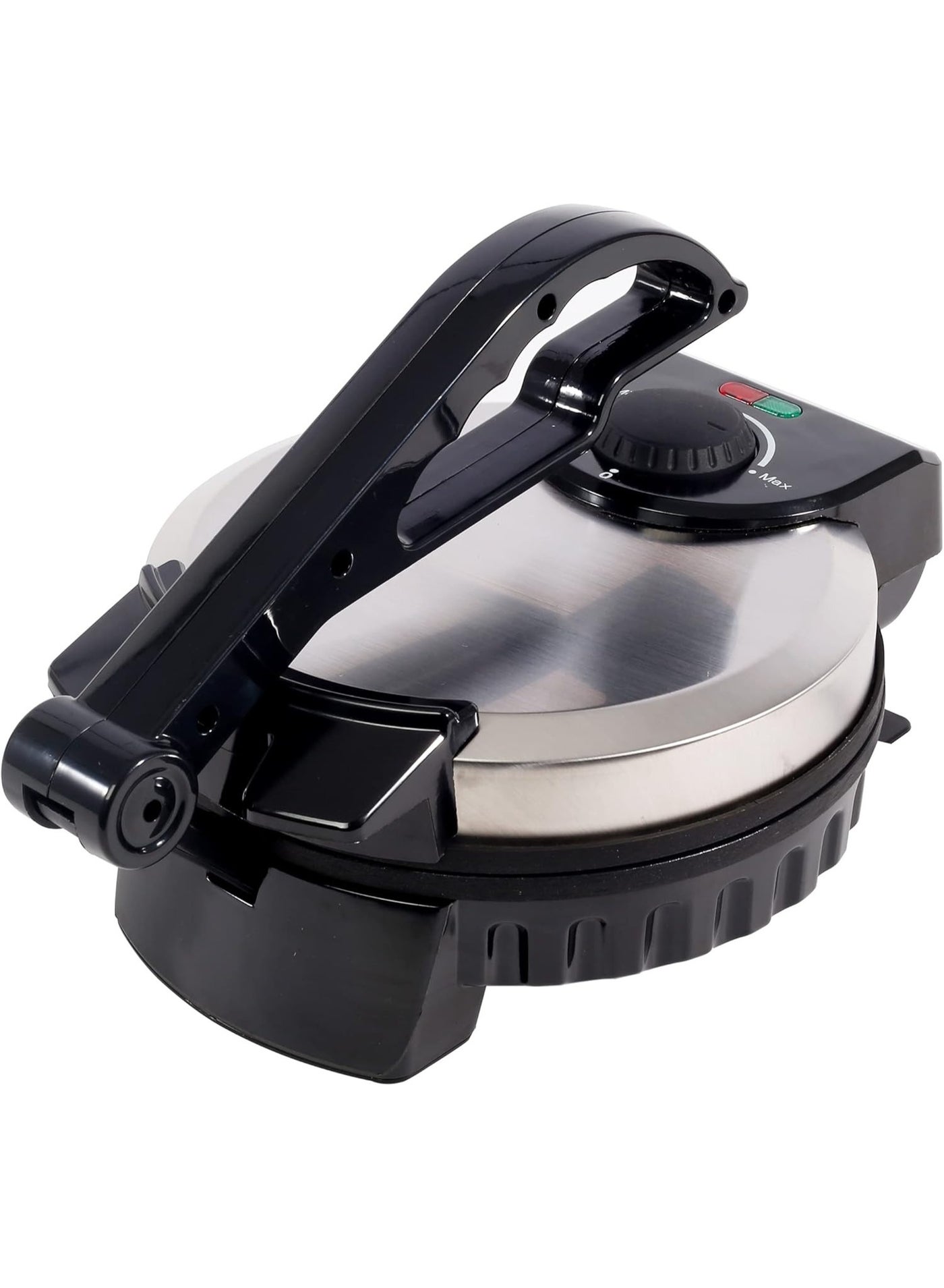 Compare 8 Inch Nonstick Roti Chapati Maker Electric Flatbread Tortilla Maker with Adjustable Temperature Easy Clean Plates 900W Compact Design at KSA Price