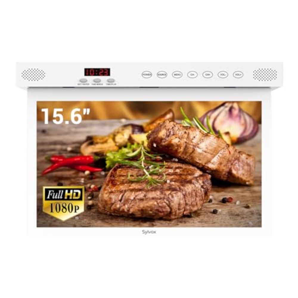 15.6 Inch Smart TV for Kitchen Bedroom 1080P…