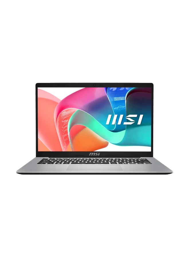 Compare Modern 14 F1MG Laptop, Intel Core 5 120U, 8GB DDR4 RAM, 512GB PCIe Gen4 SSD, 14Inch FHD IPS Display, Intel Graphics, WiFi 6E, Windows 11 Home, White Backlit Keyboard, Urban Silver English Urban Silver at KSA Price