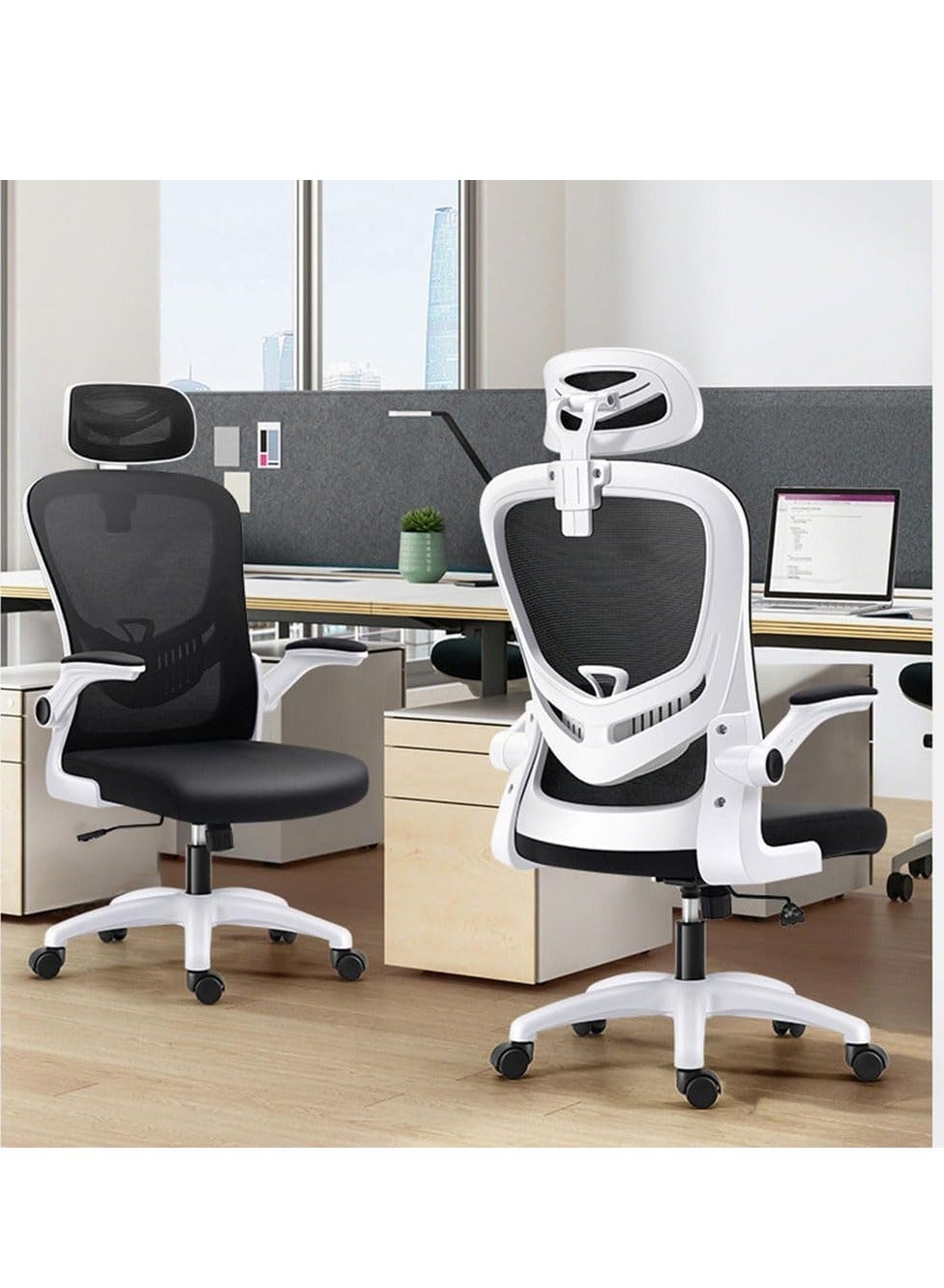 Ergonomic Office Chair, Computer Gaming Chair with…