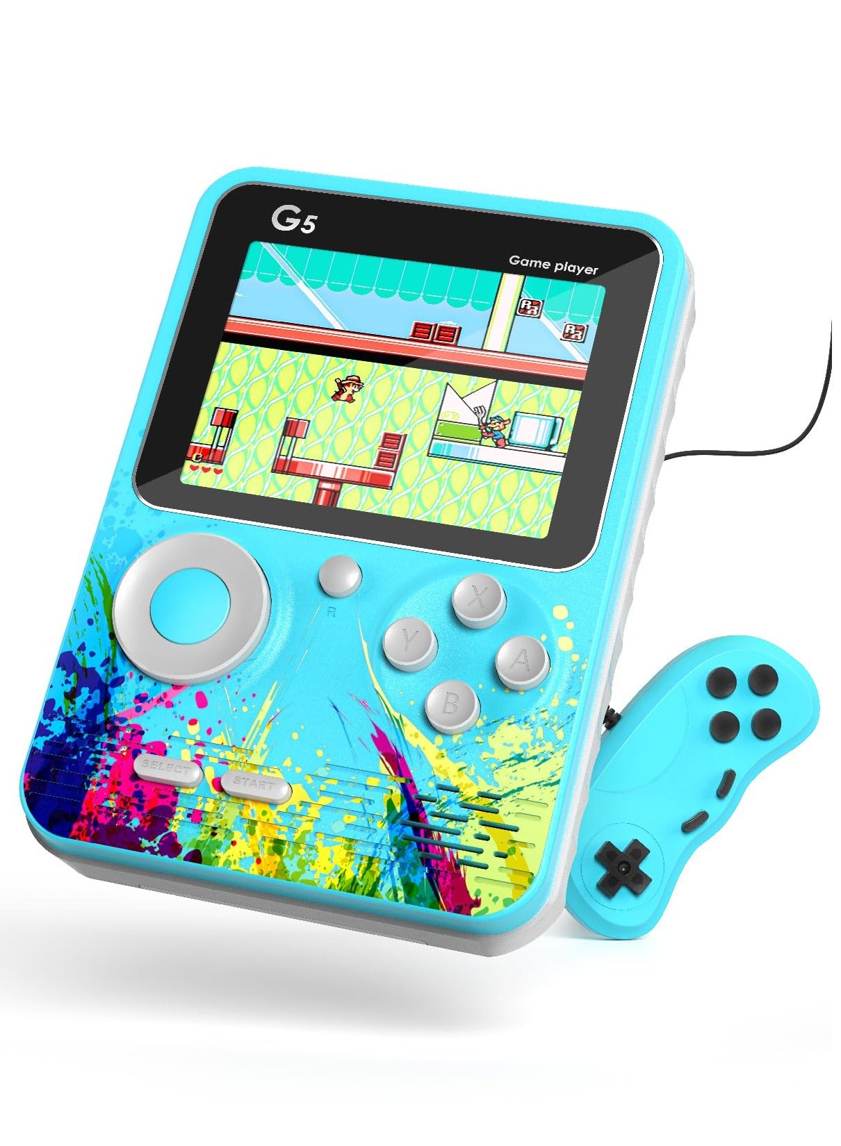 G5 Handheld Retro Video Game Console with Hundreds…