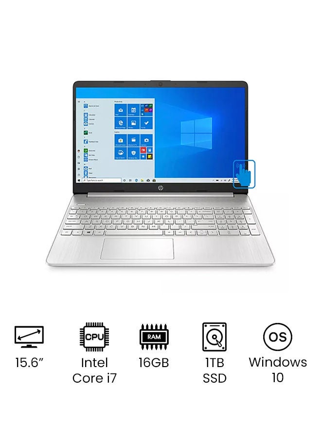 Compare 15 Upgraded Version Laptop 2D117AV With 15.6Inch Display, 11th Gen Core i71165G7 Processor16GB RAM1TB SSDIntel Iris XE Graphics International Version EnglishArabic Silver at KSA Price