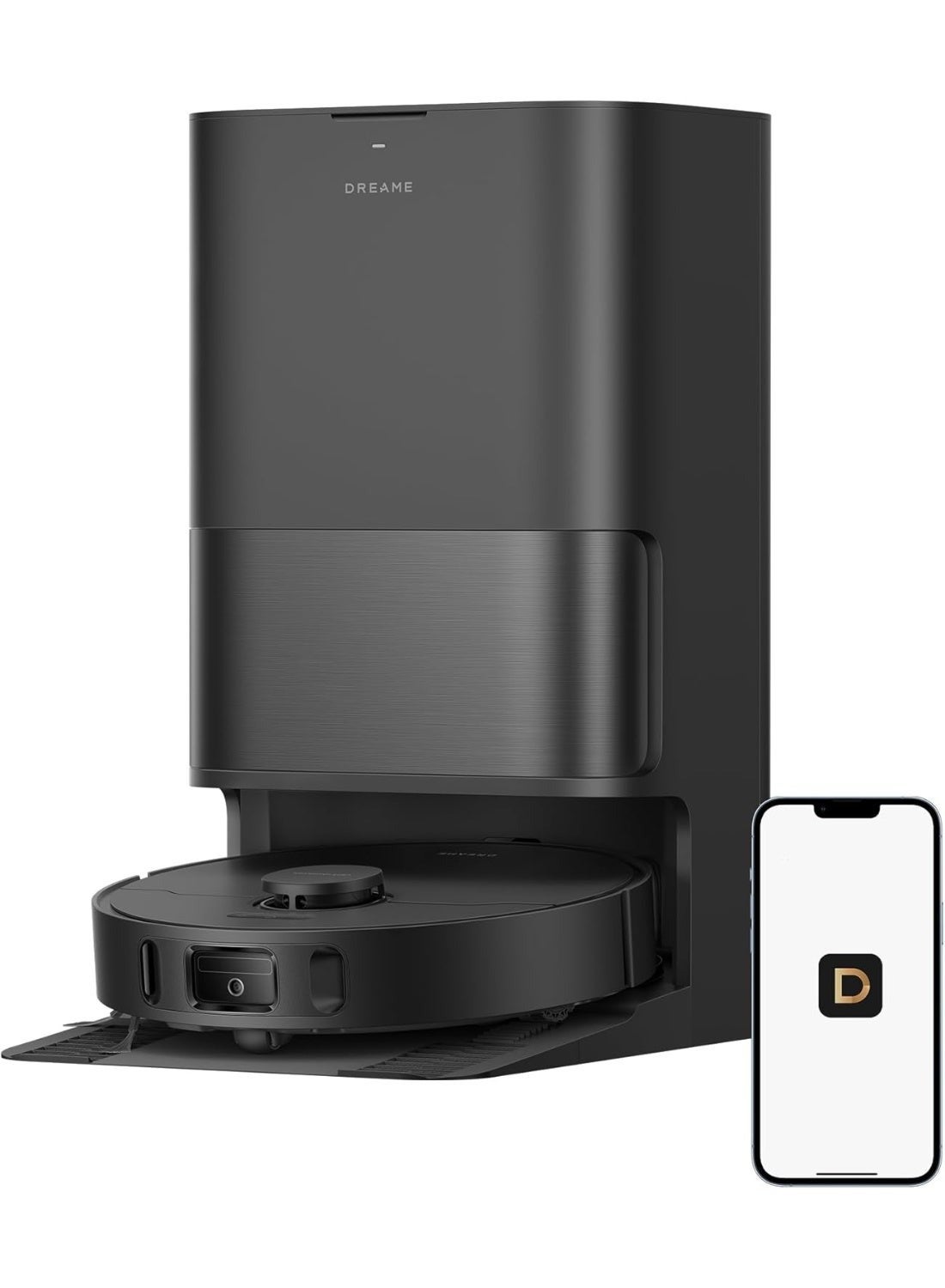 Compare DREAME D30 Ultra Robot Vacuum and Mop, 25,000Pa Powerful Suction, AllinOne Base Station with 100 Days AutoEmpty, MopExtend Tech for Edge Cleaning, Smart Obstacle Avoidance, Black 75 W RTD31TED30UB black at KSA Price