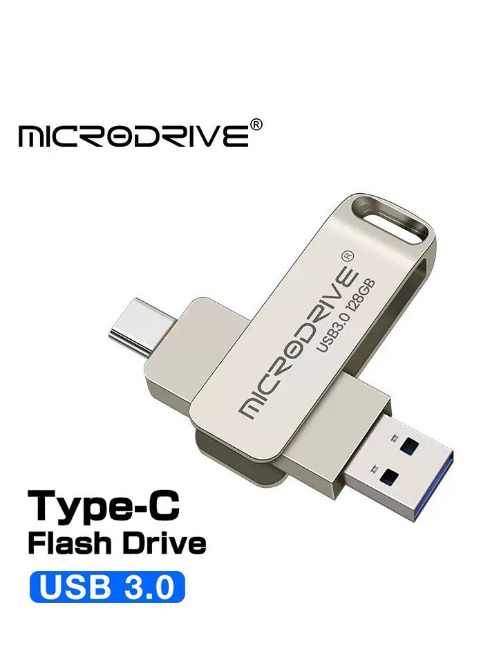 128G USB3.0+Type-c Dual Interface USB Flash Drive,…