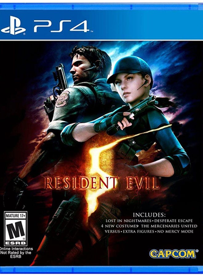 Compare Resident Evil 5 Intl Version  Action & Shooter  playstation_4_ps4 at KSA Price